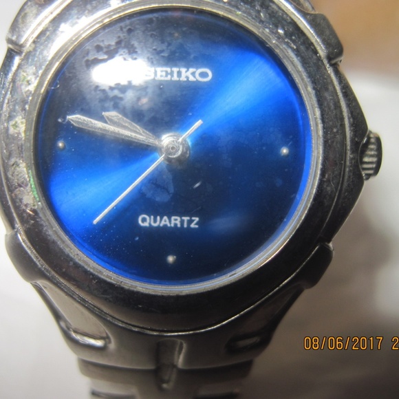 blue face seiko